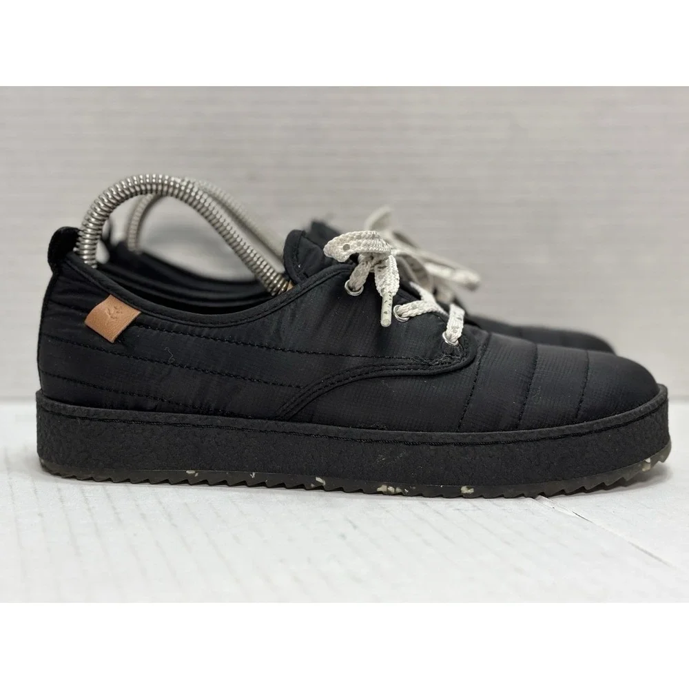 Cool‎ Planet Steve Madden Loungee Sneakers Women 7M Black Platform Comfort